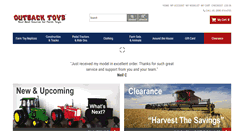 Desktop Screenshot of outbacktoystore.com
